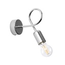 Lampada da parete LOOP cromata