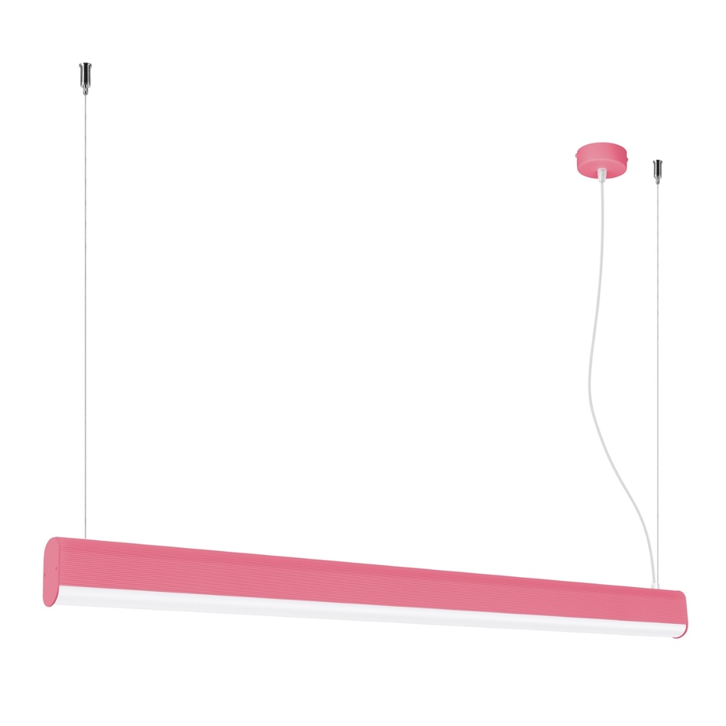 Lampada a sospensione FARGE rosa LED 4000K