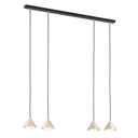 Lampada a sospensione Elit 4 Bl Gold
