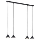 Lampada a sospensione Elit 4 Black