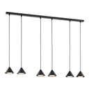 Lampada a sospensione Elit 6 Black