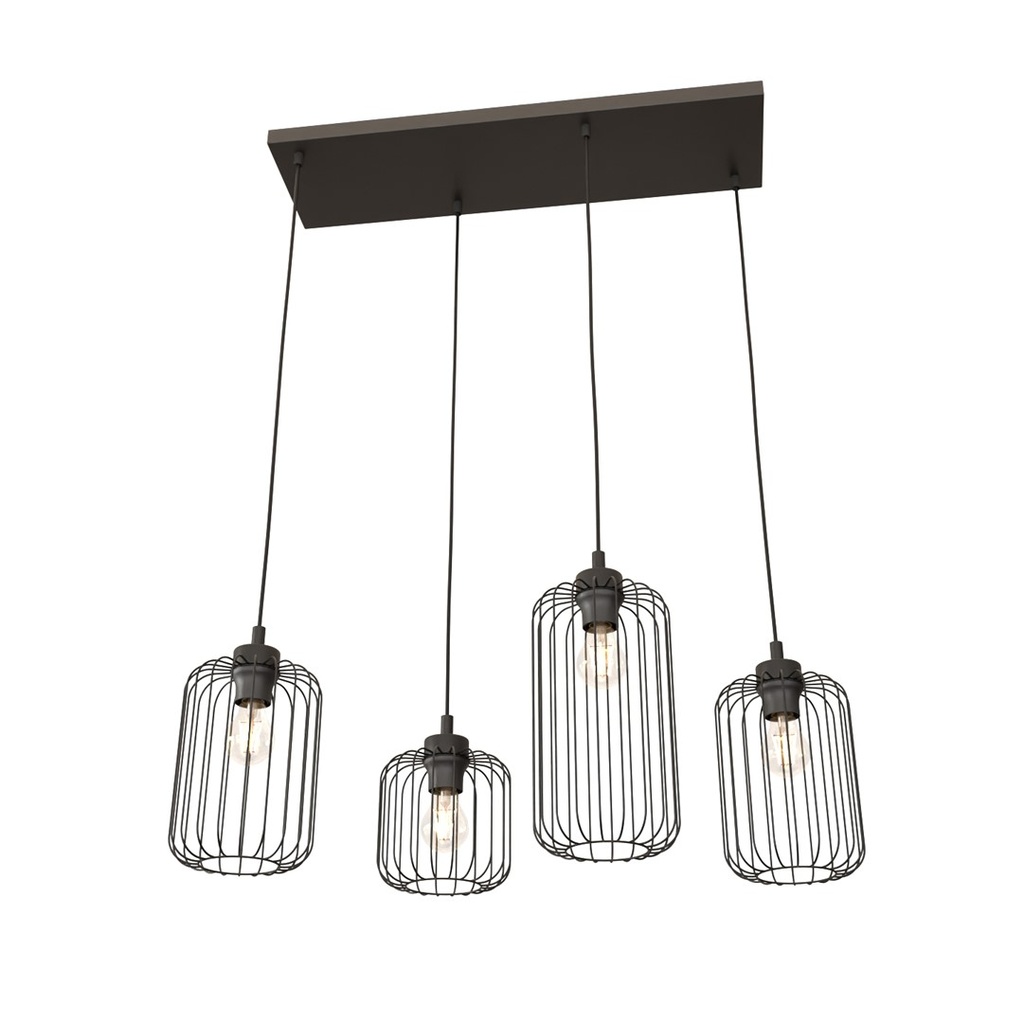 Lampada a sospensione Vander 4 Bl