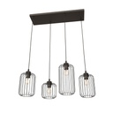 Lampada a sospensione Vander 4 Bl