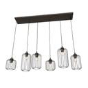 Lampada a sospensione Vander 6 Bl