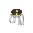Lampada da soffitto Barn 3Prem Bl Gold
