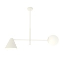 Hermes 2 White chandelier