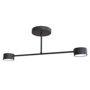 Lampada da soffitto Halo 2 Black