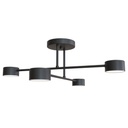 Lampada da soffitto Halo 4 Black