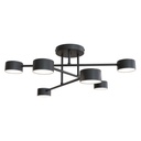 Lampada da soffitto Halo 6 Black