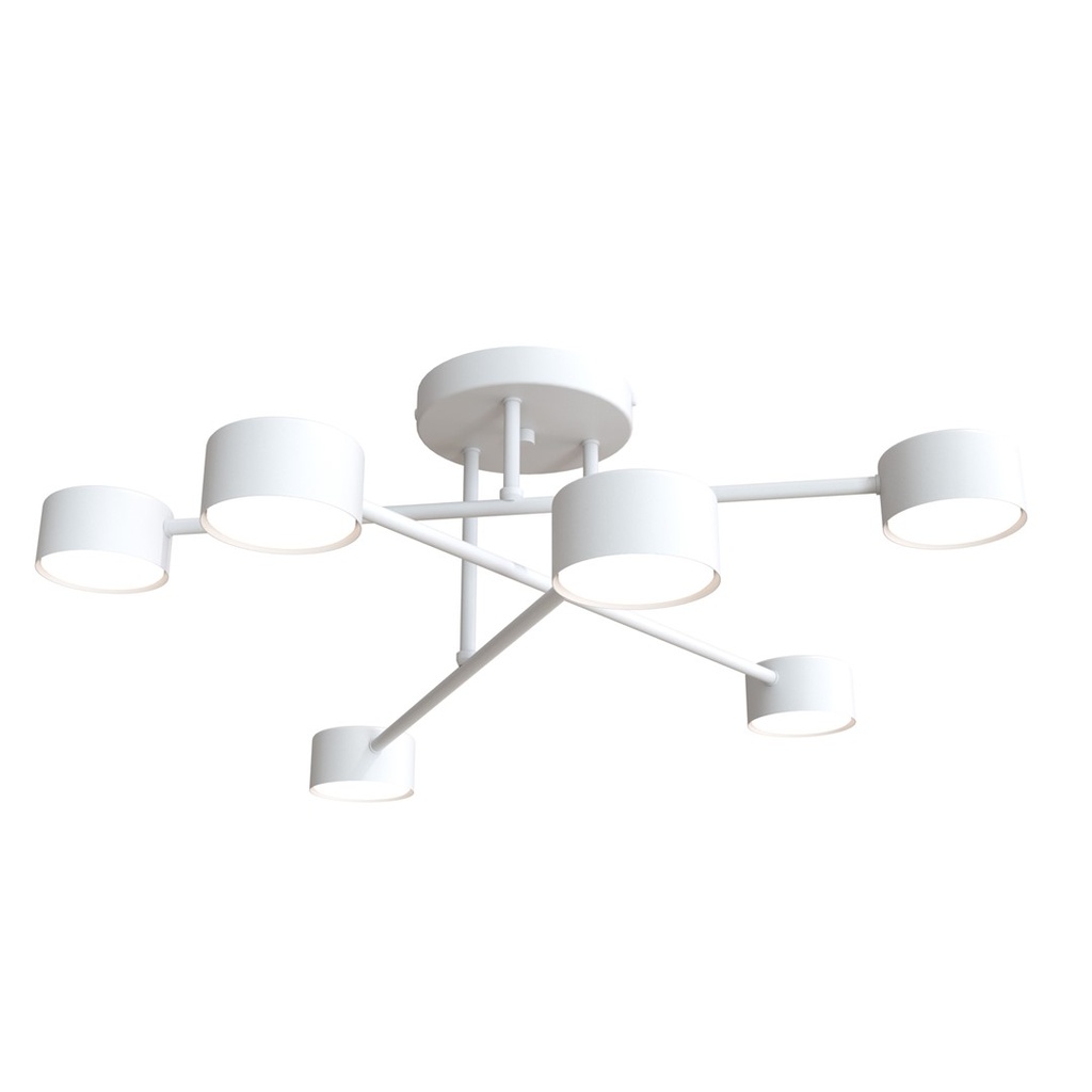 Halo 6 White ceiling lamp
