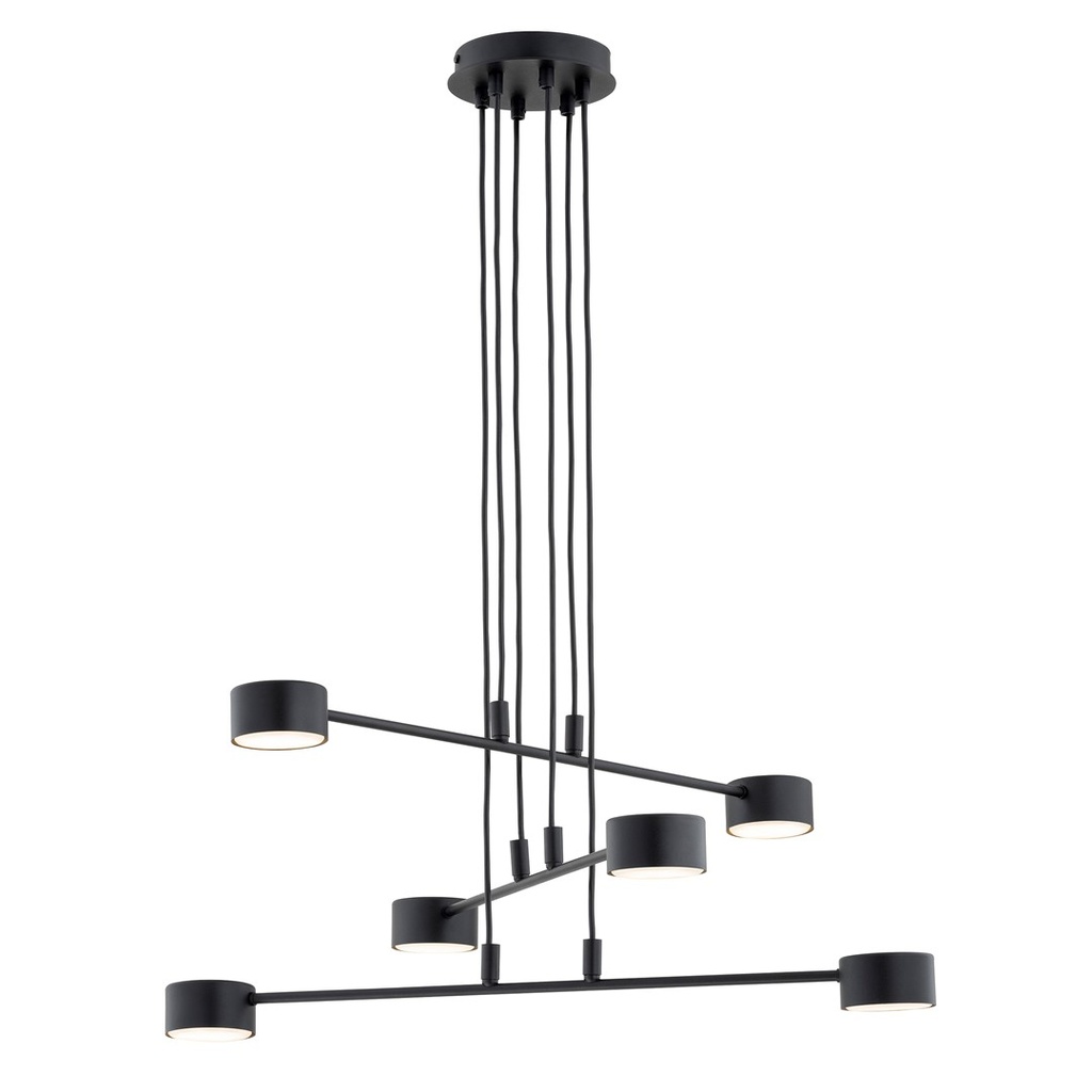Modus 6 Black pendant lamp