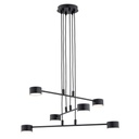 Lampada a sospensione Modus 6 Black