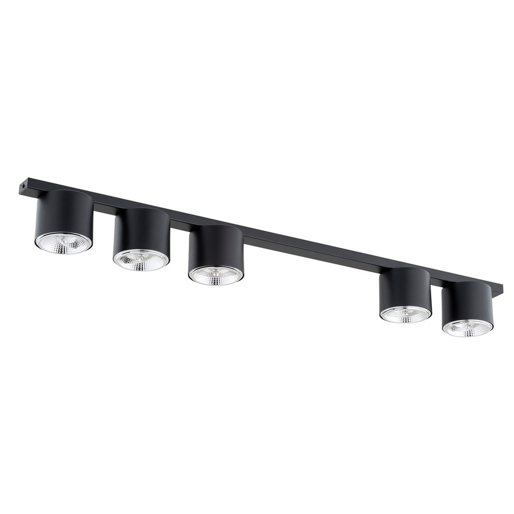 Lampada da soffitto Nano 5 Black