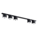 Lampada da soffitto Nano 5 Black