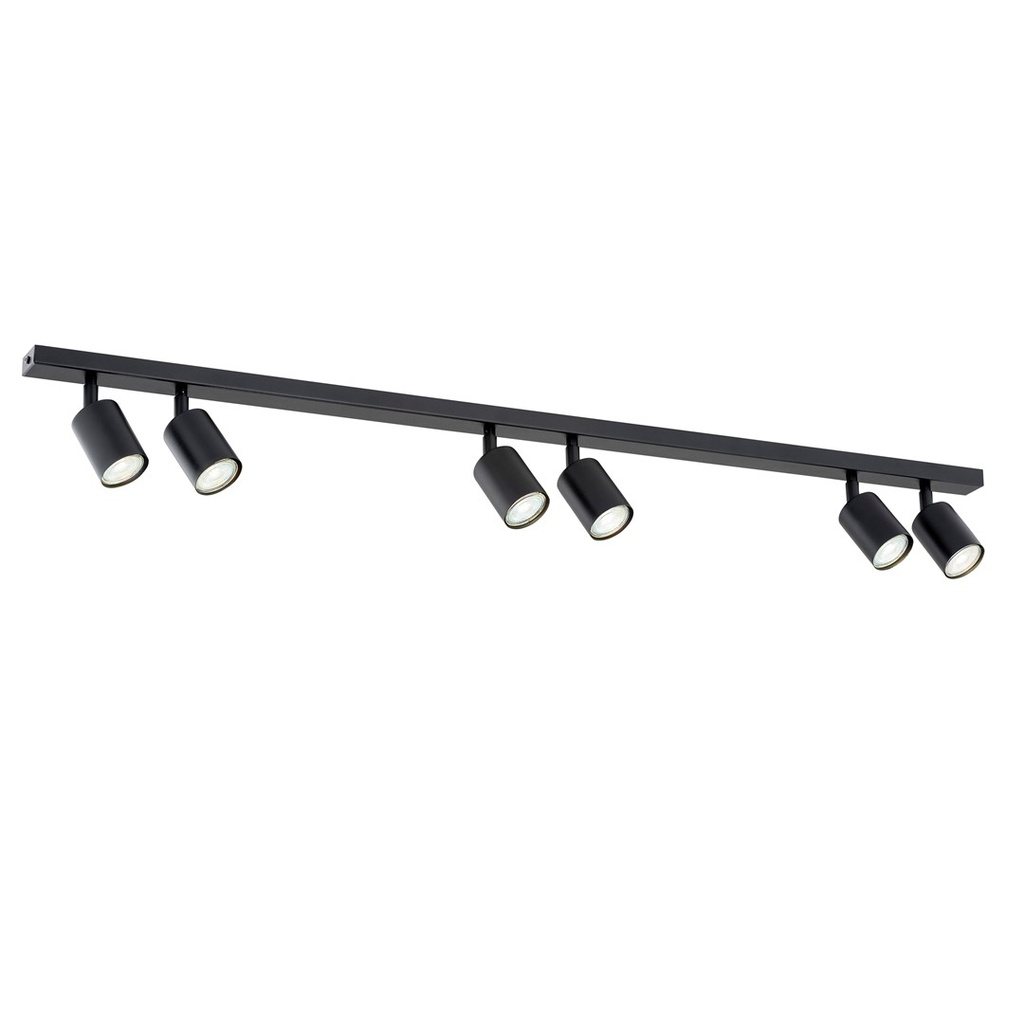 Lampada da soffitto Flash 6 Black