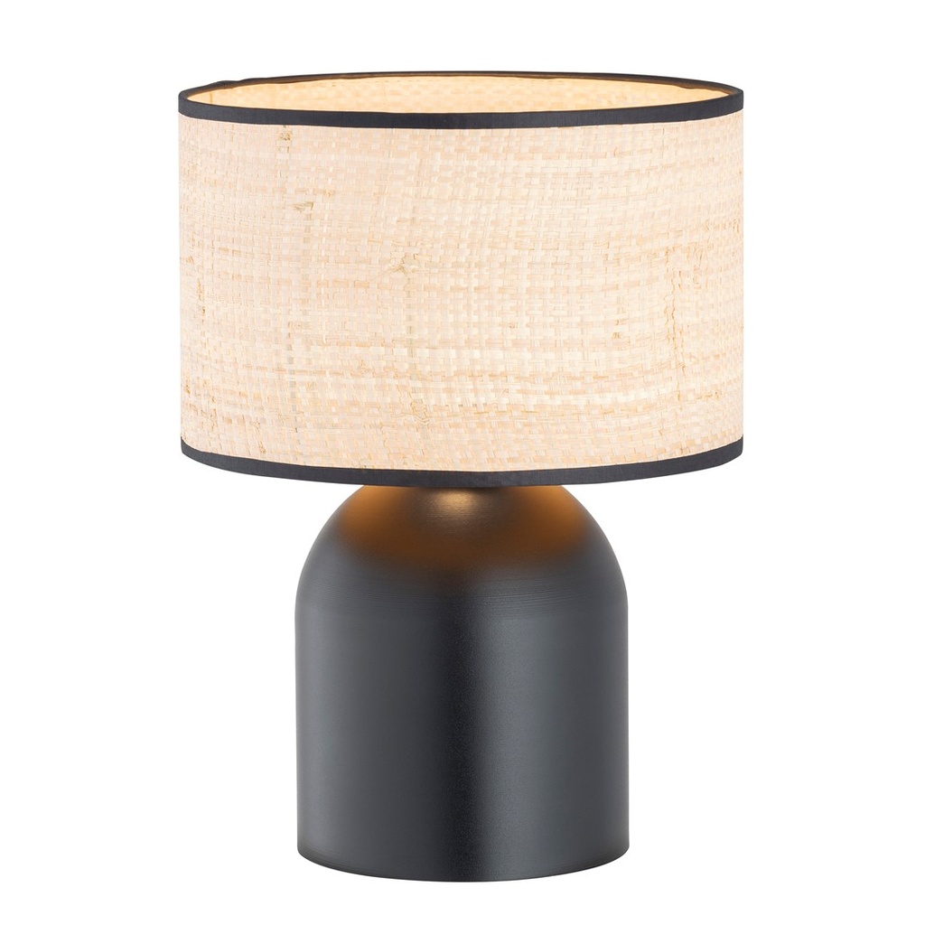 Lampada da tavolo Aspen Ln1 Black/Rattan