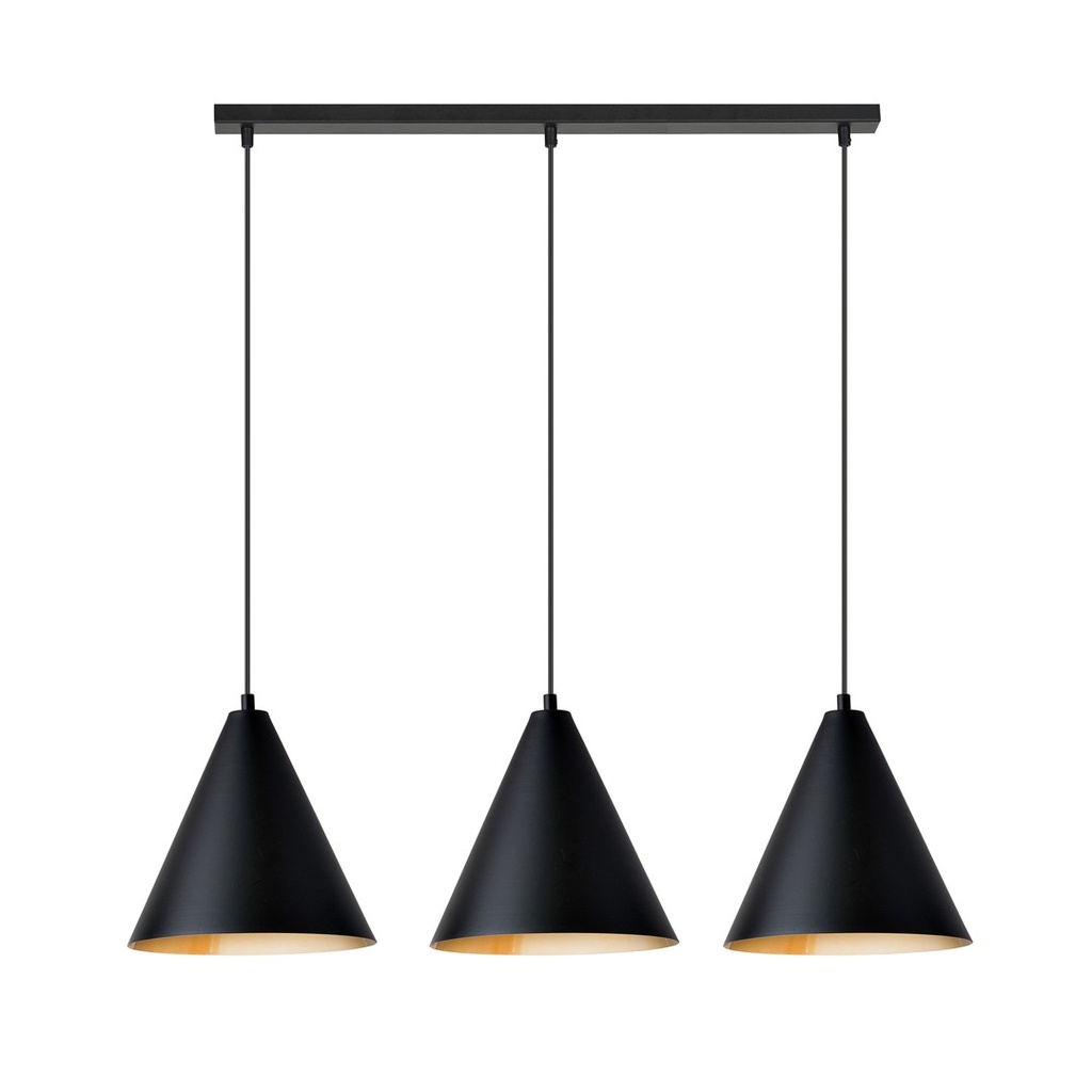 Lampada a sospensione Rebel 3 Black/Gold