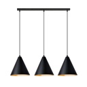 Lampada a sospensione Rebel 3 Black/Gold