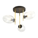 Lampada da soffitto Argo 3 Bl Transparent