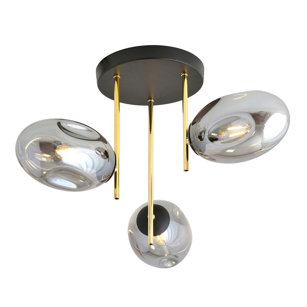 [1274/3] Argo 3 Bl Grafit ceiling lamp