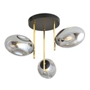 Lampada da soffitto Argo 3 Bl Grafit