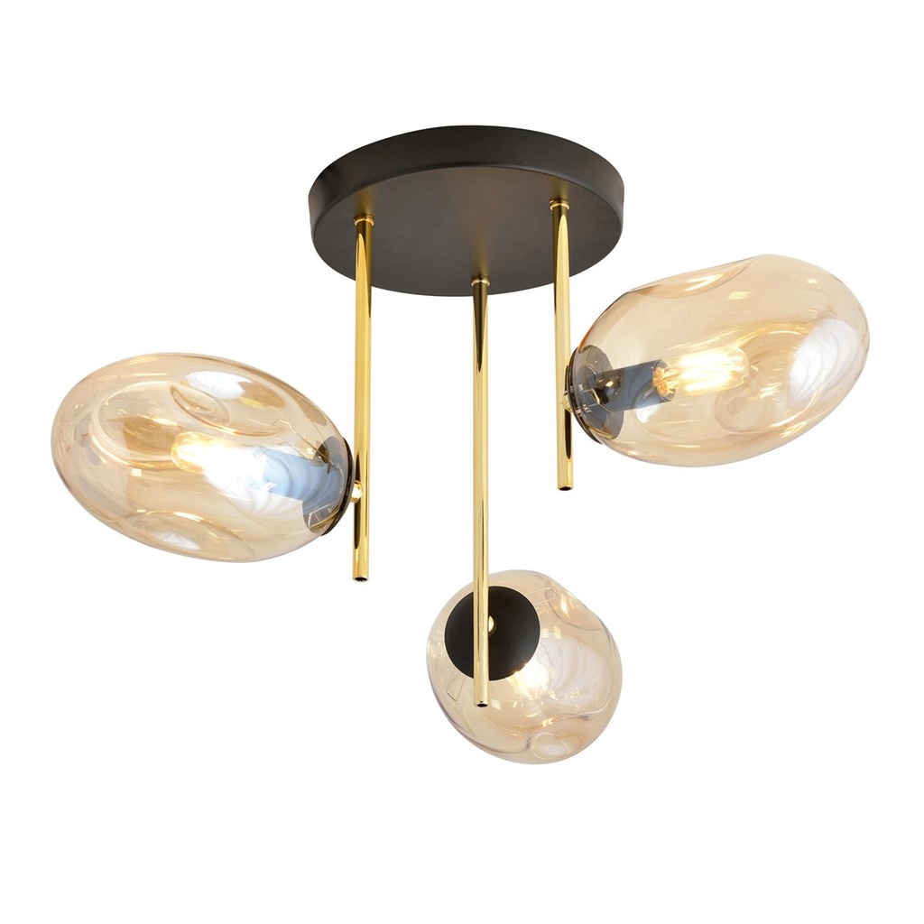 Lampada da soffitto Argo 3 Bl Miodowy