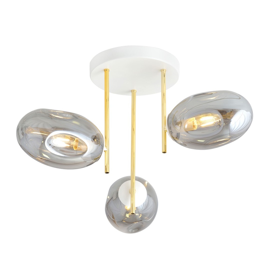 [1277/3] Argo 3 Wh Grafit ceiling lamp