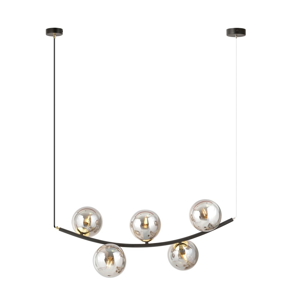 Lampada a sospensione Ritz 5 Bl Grafit