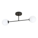 Roma 2 Bl Opal ceiling lamp