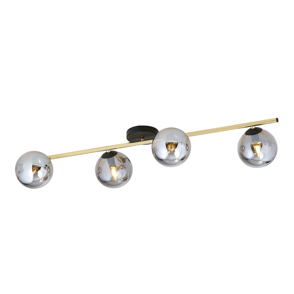 Lampada da soffitto Splendi 4 Bl Grafit