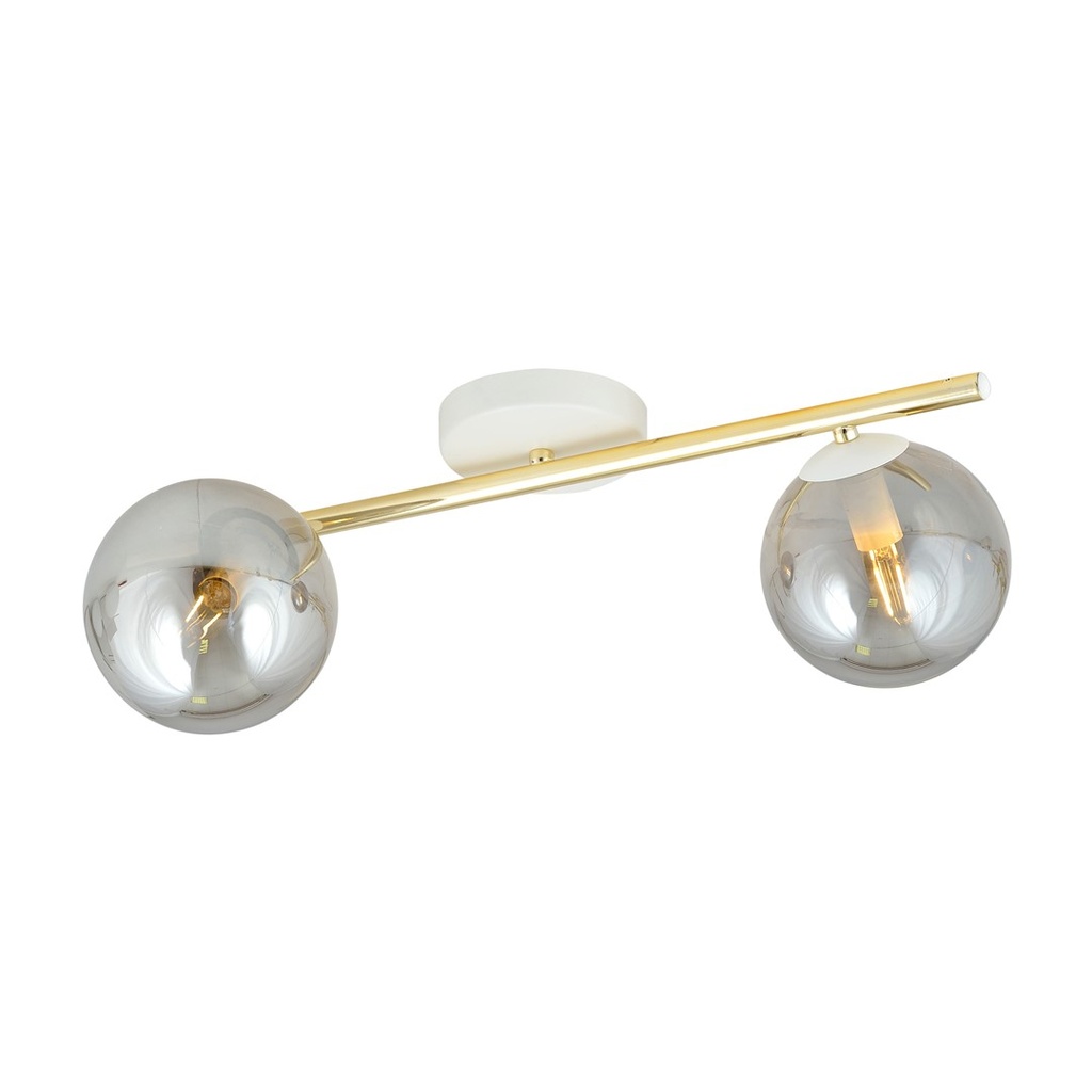 Lampada da soffitto Splendi 2 Wh Grafit