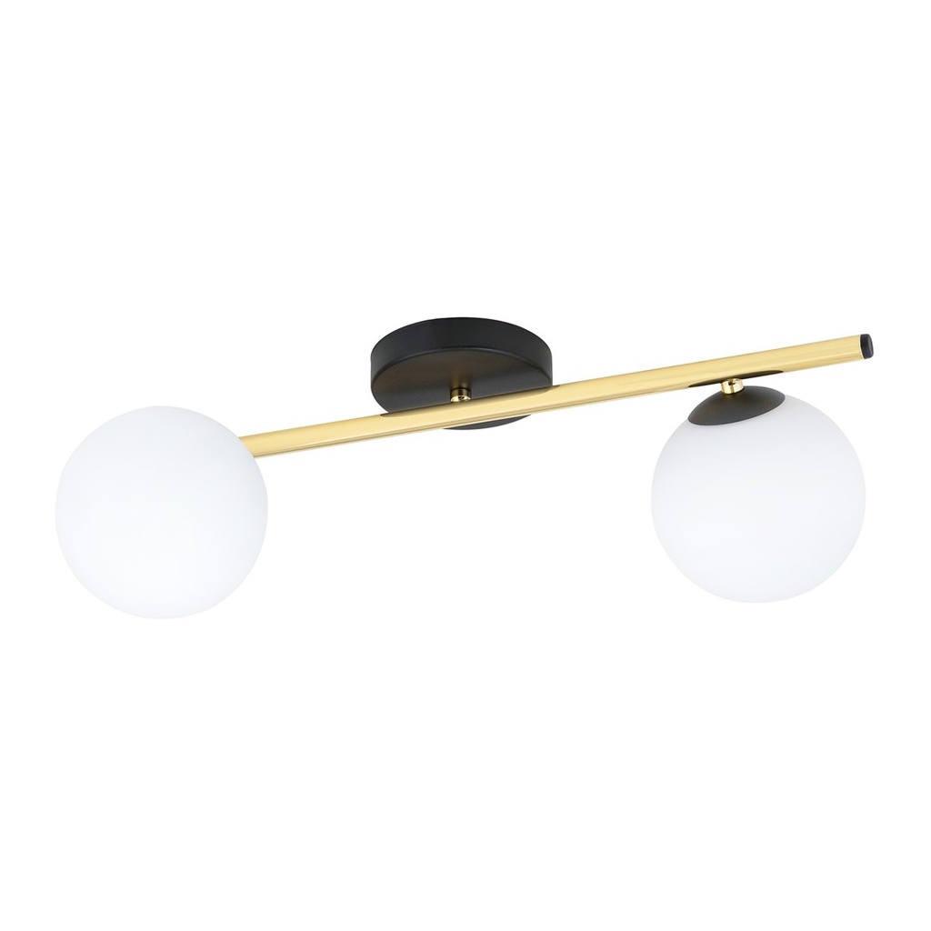 Lampada da soffitto Splendi 2 Bl Opal