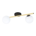 Lampada da soffitto Splendi 2 Bl Opal