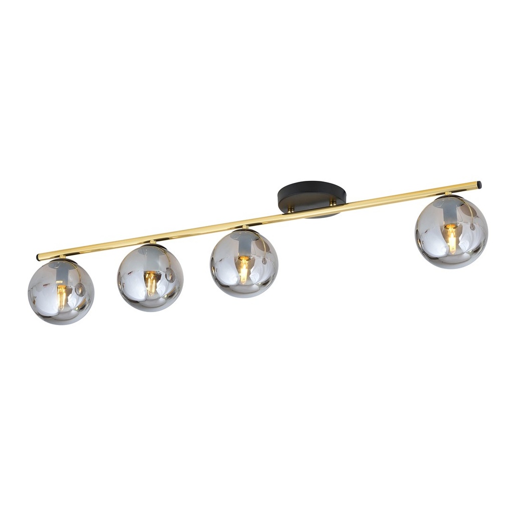 Lampada da soffitto Monza 4 Bl Grafit