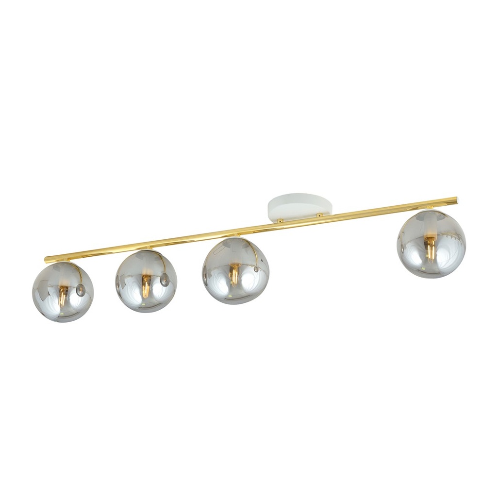 Lampada da soffitto Monza 4 Wh Grafit