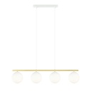 Lampada a sospensione Allora 4 Wh Opal