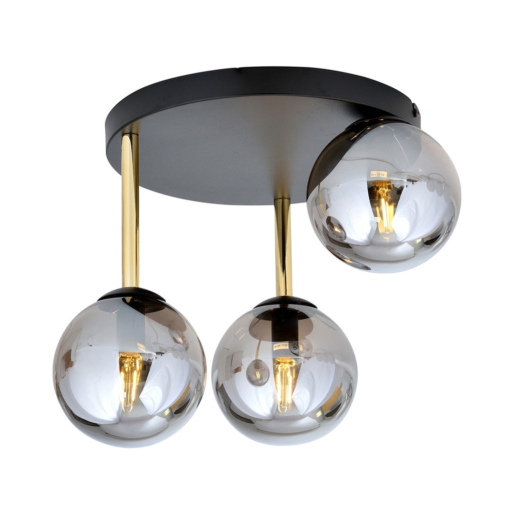 Lampada da soffitto Dolce 3 Bl Grafit