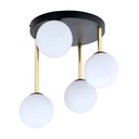 Lampada da soffitto Dolce 4 Bl Opal