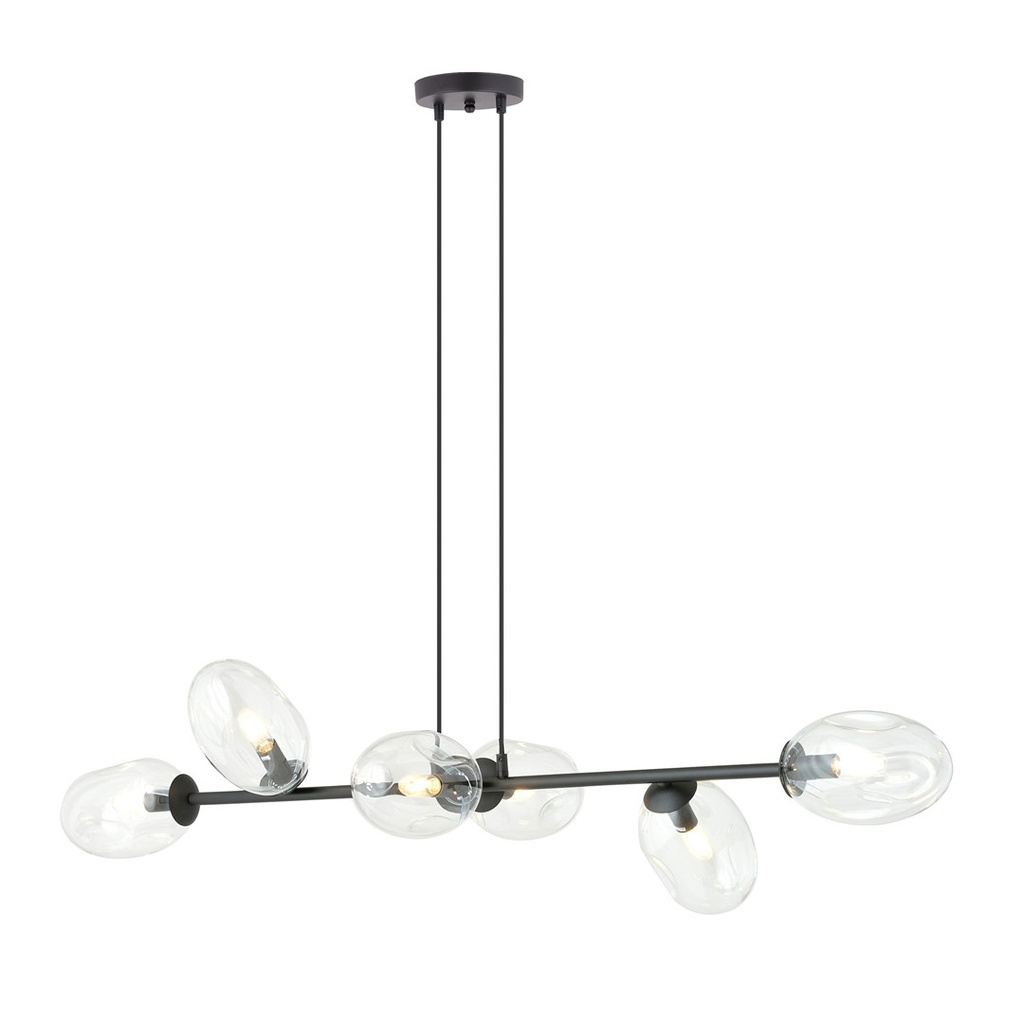 Lampada a sospensione Pandora 6 Bl Transparent