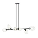 Pandora 6 Bl Transparent pendant lamp