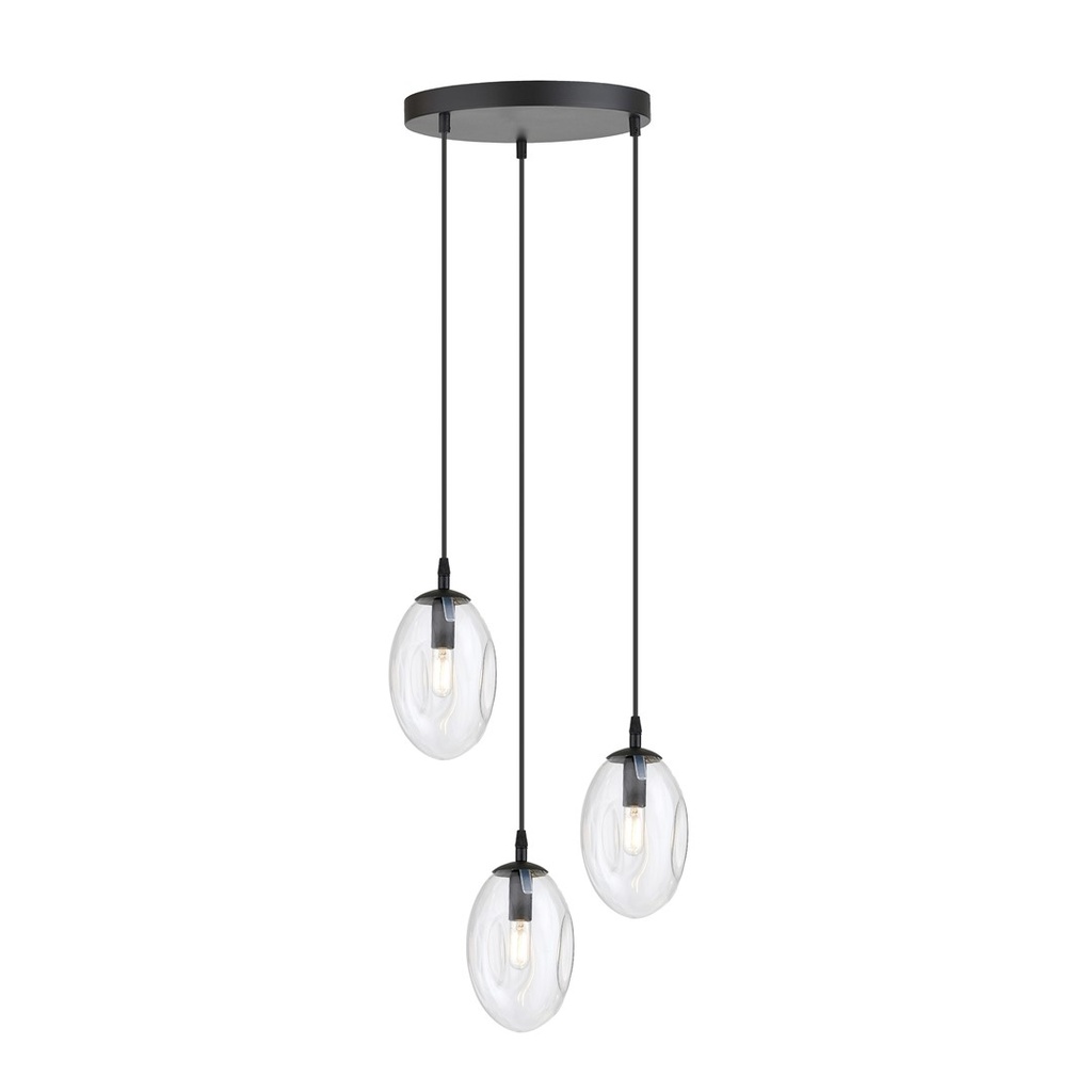 Lampada a sospensione Astral 3 Bl Premium Transparent