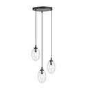 Lampada a sospensione Astral 3 Bl Premium Transparent