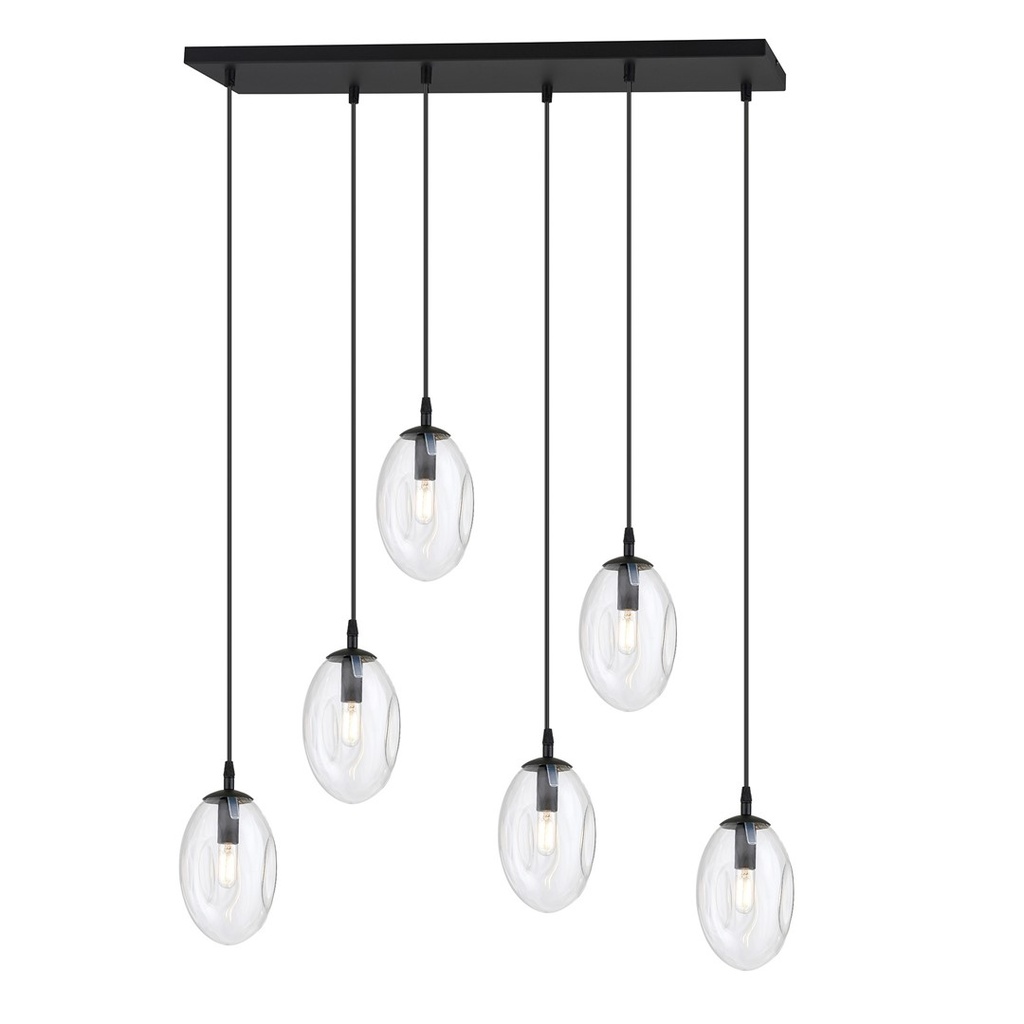 Lampada a sospensione Astral 6 Bl Transparent