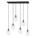 Lampada a sospensione Astral 6 Bl Transparent