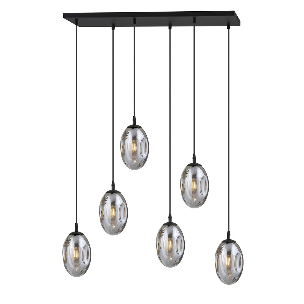 Lampada a sospensione Astral 6 Bl Grafit