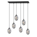 Lampada a sospensione Astral 6 Bl Grafit