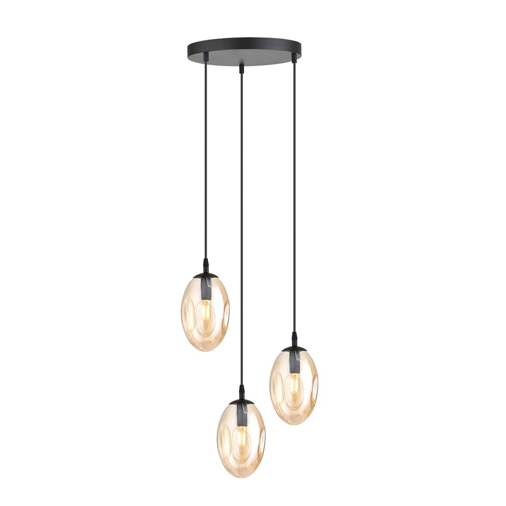 Lampada a sospensione Astral 3 Bl Premium Miodowy