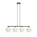 Lampada a sospensione  Piano 4 White/Gold 