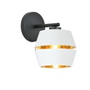 Piano K1 White/Gold wall lamp
