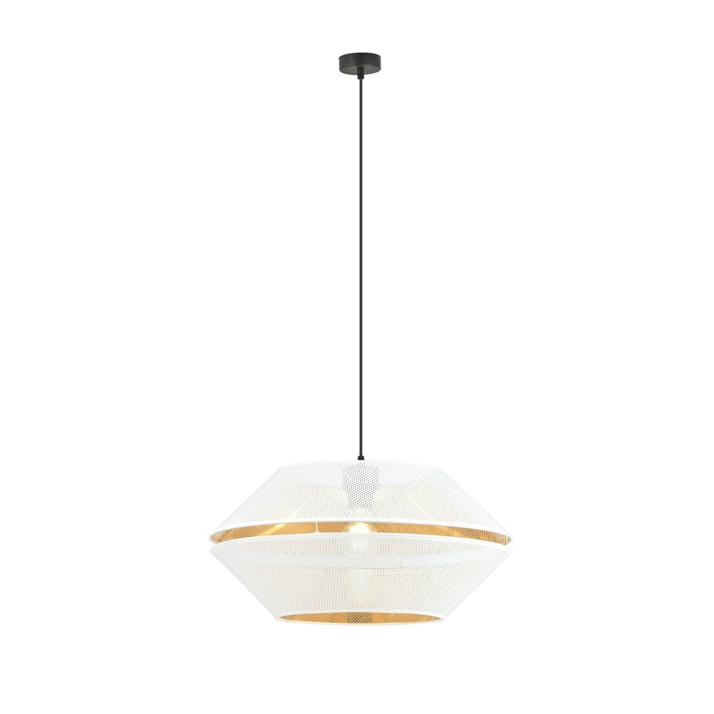 Lampada a sospensione MALIA 1 White/Gold